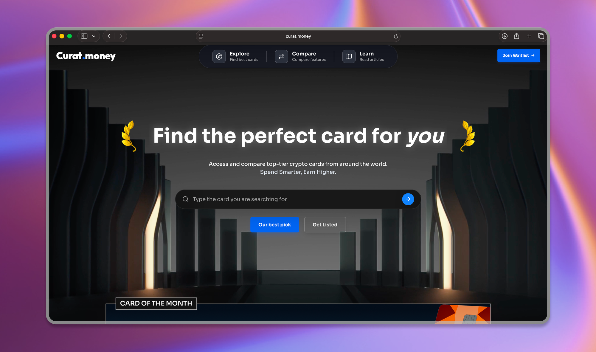 Introducing Curat.money